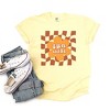 Simply Sage Market Women's Sun Shine Checkered Short Sleeve Garment Dyed Tee - 3 of 3