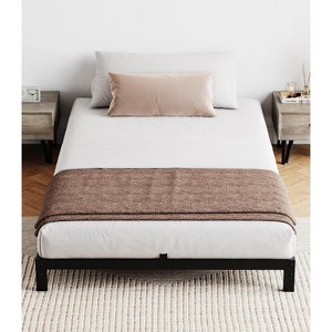 coucheta Metal Platform Bed Frame with Storage Under Bed, Sturdy Structure - 1 of 4