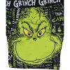 Seven Times Six How the Grinch Stole Christmas Men's All-Over Grinch Quotes Boxer Briefs Black - 2 of 4