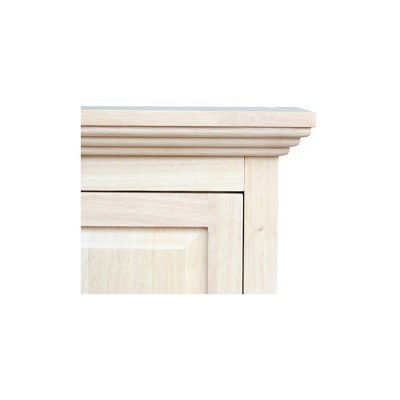 Eco-Friendly Parawood 51" Cabinet with Adjustable Shelving