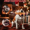 ZippyPawsDog Christmas Reindeer Plush Toys with Squeaker, Soft Pet Teeth Toys for Small & Medium Dogs - 3 of 4