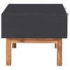 vidaXL Coffee Table 35.4"x19.7"x15.7" Solid Acacia Wood and MDF - 4 of 4