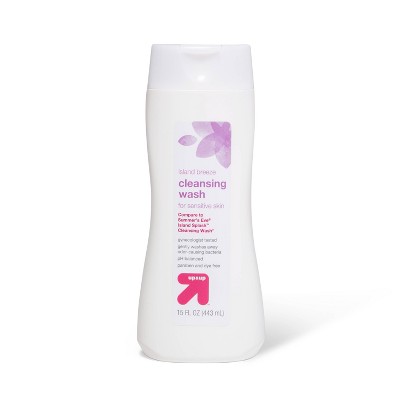 Feminine Wash for Sensitive Skin - Island Breeze - 15 fl oz - up & up™