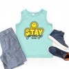 The Juniper Shop SmileyWorld Stay Groovy Youth Tank Top - 3 of 4
