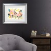 Trademark Fine Art - Kristy Rice Pastel Garden I Matted Framed Art - 2 of 4
