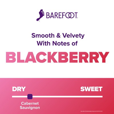 Barefoot Cabernet Sauvignon Red Wine - 4pk/200ml