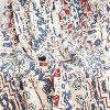 C&F Home 50" x 60" Taarush Red & Blue Grunge Pattern w/ Tassels Cotton Super Soft Cozy Accent Throw Blanket - 4 of 4