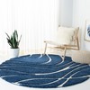 Florida Shag SG471 Power Loomed Indoor Rugs - Safavieh - 2 of 3