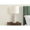 Monarch Specialties Lighting 28inchH Table Lamp Cream Resin Ivory / Cream Shade Transitional - 2 of 4