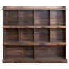 AndMakers 47.24 in. Tall Espresso Wood 3-Shelf Bookcase - 2 of 4