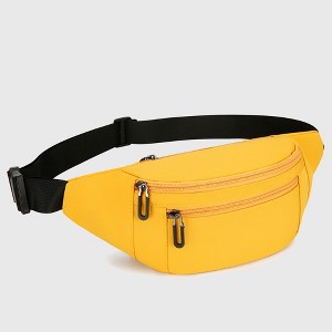 Anna-Kaci Women's Waist Bag - Multiple Zip Fanny Pack for Casual Outings - 1 of 4