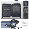 Hard Case Luggage 2 Piece Sets Carry On Luggage Lightweight With Spinn - 2 of 4