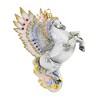 Glitter Lab 7.25 In White Pegasus Ornament Hand Painted Embellished Tree Ornaments - 2 of 3