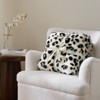 Cozy Bliss Animal Print Faux Fur Bubble Throw Blanket - 3 of 4
