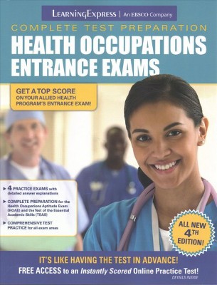 Occupations Exams Entrance - Health ... ISBN 9781611030952