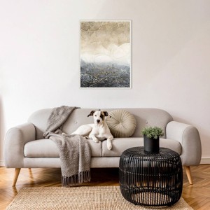 Amanti Art Taupe and Twilight I by Vanna Lam Framed Wall Art Print - 1 of 4