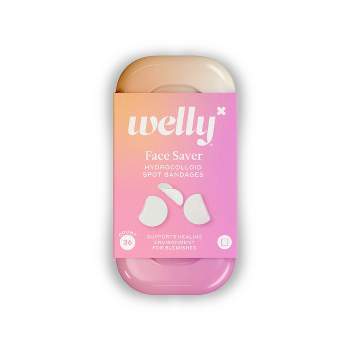 Welly Face Saver Clear Spot Bandages - 36ct
