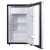 Frigidaire® 2.5-Cu.-Ft. 65-Watt Compact Retro Platinum Stainless Steel Refrigerator - 3 of 4