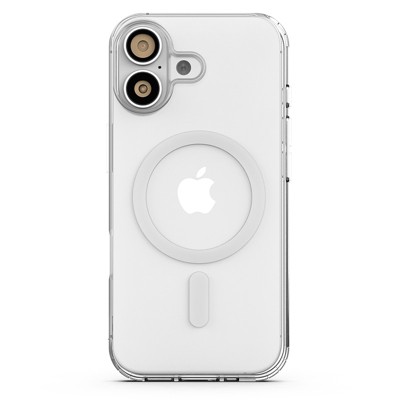 Transparent MagSafe Case for iPhone 17 in White