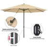 Yescom 13FT XL Large UV 30+ Aluminum Outdoor Patio Umbrella for Table Garden Deck Market Yard Restaurant Hotel Pool Tan - 4 of 4