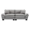 Corduroy Sofa Sleeper Couch Loveseat Sofa with Pillows Comfy Upholstered Deep Seat Sofa for Bedroom,Living Room,Apartment,Office,Dorm-Beige Corduroy - 2 of 4