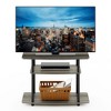 Furinno 3-Tier TV Stand Console Table Media Entertainment Center for TV's up to 32" - 2 of 4