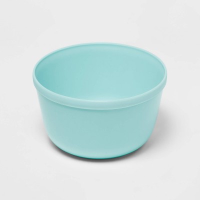 Image of 15.5oz Plastic Kids' Bowl Light Blue - Pillowfort™
