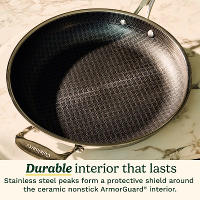 Cuisinart FusionPlus 10 Hybrid Stainless Steel and Ceramic Nonstick Fry Pan