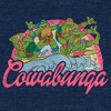 Men's Teenage Mutant Ninja Turtles Distressed Pink Cowabunga T-Shirt - 2 of 4