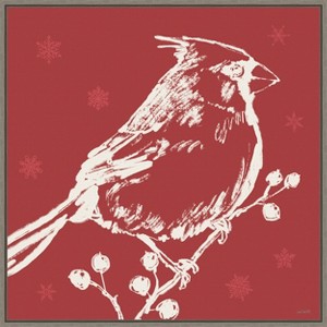 Amanti Art Seasonal Shades VIII by Anne Tavoletti Canvas Wall Art Print Framed 22-in. x 22-in. - 1 of 4