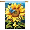 Briarwood Lane Summer House Flag 40x28 For Outdoor Sunflower Dance For Summer House Flag - 2 of 4