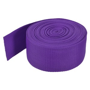 Unique Bargains Flexible Thick Tight Weave Flat Polypropylene Webbing Strap - 1 of 4