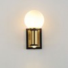 Maxim Lighting San Simeon 2 - Light Wall Light in  Black/Natural Aged Brass - 3 of 4