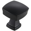 Elegant Lighting Irvin 1.3Inch Matte Black Square Knob Multipack (Set of 10) - 4 of 4