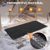 DoCred Snow Melting Mats,Non Slip PVC/Rubber Winter Heated Mat with Power Cord, 3IN/H Speed Snow for Outdoor Sidewalks, Stair Step, Decks Snow Removal - 4 of 4
