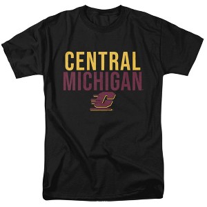 Men's Central Michigan University Official Stacked T-Shirt - 1 of 4