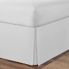 Underbed Storage 21" Drop Tailored Bedskirt - Space Maker - image 4 of 4