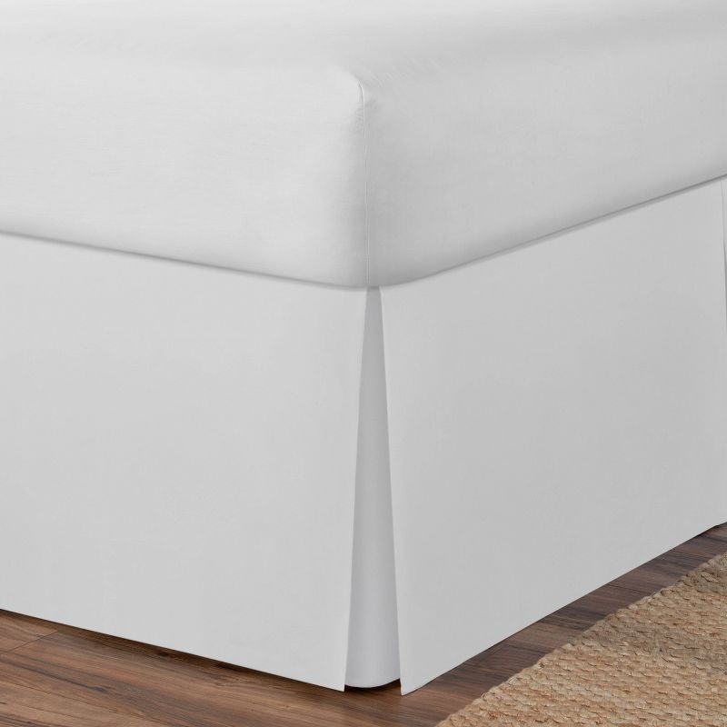 Underbed Storage 21" Drop Tailored Bedskirt - Space Maker, 5 of 8
