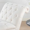 LOVMOR Tufted Armless Chaise Lounge - 3 of 4