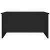 vidaXL Coffee Table Black Engineered wood Coffee Table Rectangular - 4 of 4
