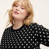 Women's Mini Polka Dot Short Sleeve Crewneck Pullover Sweater - kate spade new york x Target Black/White - 4 of 4