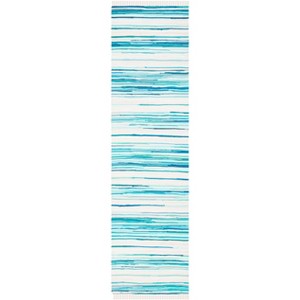 Rag Rug RAR126 Hand Woven Indoor Rugs - Safavieh - 1 of 4