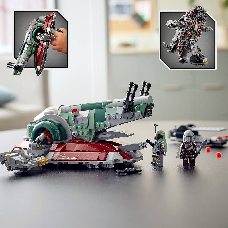 LEGO Star Wars Boba Fett Starship Building Set 75312, 4 of 11