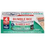 Bumble Bee Chunk Light Tuna in Water - 5oz/4ct