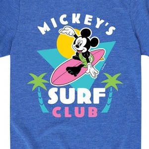 Boys' - Disney - Mickey's Surf Club Short Sleeve Graphic T-Shirt - 1 of 4