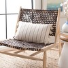 Marcen Pillow - Grey/White - 12" X 20" - Safavieh - 2 of 4