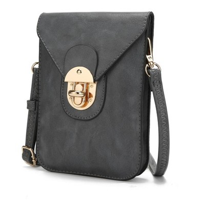 MKF Collection Kianna Medium Phone Crossbody Women's Vegan Leather Handbag by Mia K