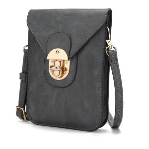 MKF Collection Kianna Medium Phone Crossbody Women's Vegan Leather Handbag by Mia K - 1 of 4