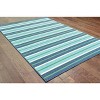 Oriental Weavers Meridian 9652F Blue/ Green Indoor/Outdoor Area Rug - 7'10" Round - 2 of 4