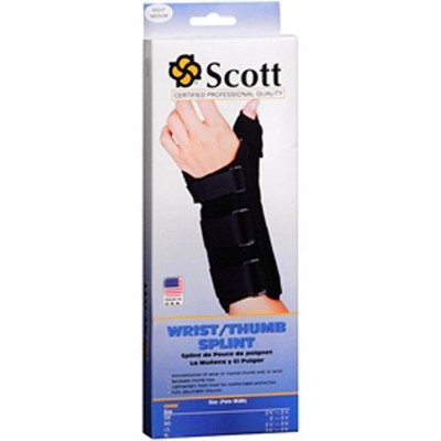 Sport Aid Wrist/Thumb Support Right Medium Black